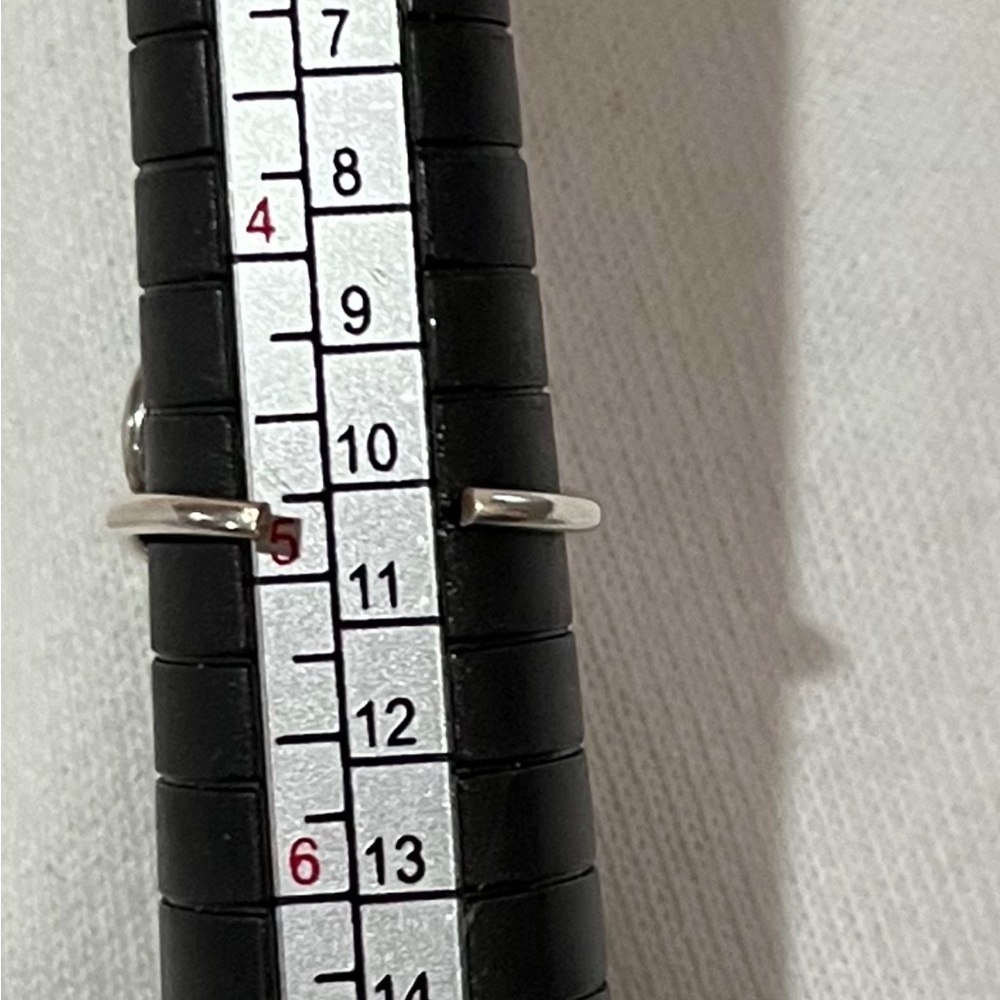 925 Sterling Silver Toe Ring or ring Adjustable. Thick ring! - Picture 3 of 4